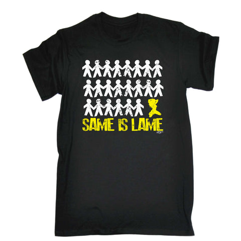 Same Is Lame Woman - Mens Funny T-Shirt Tshirts