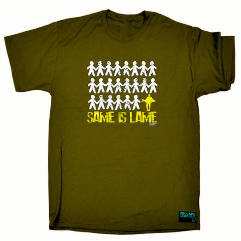 Dw Same Is Lame Carp Fish - Mens Funny T-Shirt Tshirts