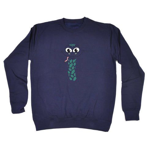 123t Funny Kids Sweatshirt - Am Snake - Sweater Jumper
