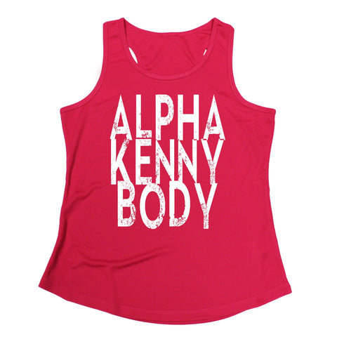 123t Alpha Kenny Body Funny Girlie Training Vest - 123t clothing gifts presents