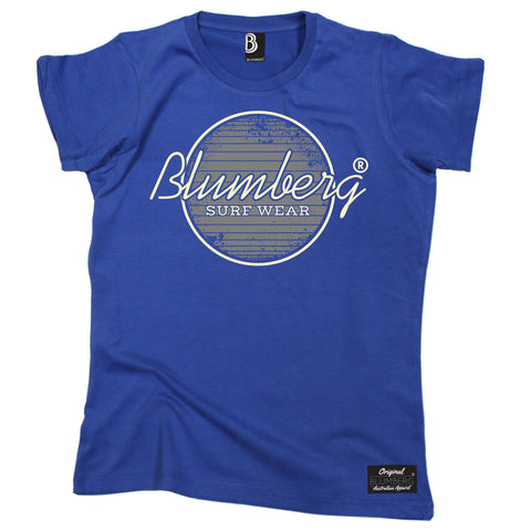 Women's Blumberg Surf Wear Grey Design - Premium T-Shirt