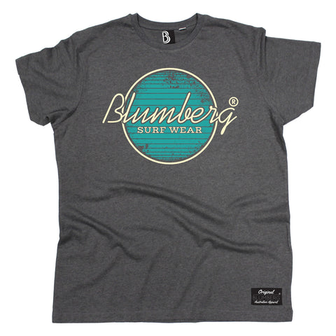 Men's Blumberg Surf Wear Turquoise Design Premium T-Shirt