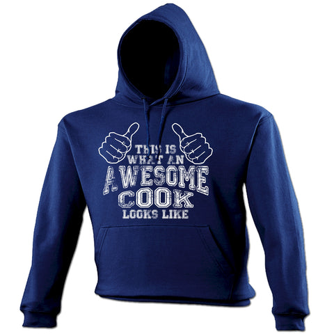 123t This Is What An Awesome Cook Looks Like Funny Hoodie