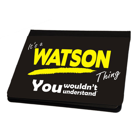 123t It's A Watson Surname Thing iPad Cover / Case / Stand ( All Models ), Its A Surname Thing