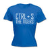 123t Women's CTRL + S The Tigers Funny T-Shirt