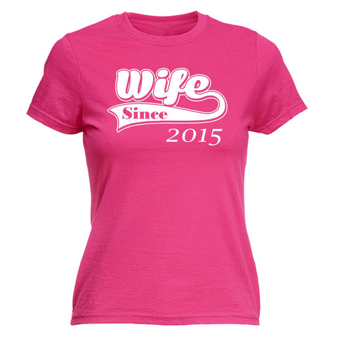 123t Women's Wife Since Design Funny T-Shirt