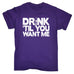 123t Men's Drink Til You Want Me Funny T-Shirt