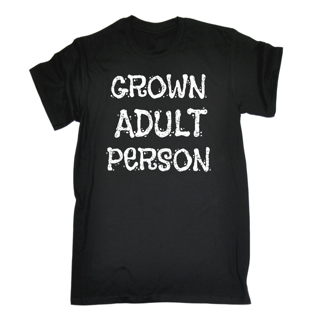 123t Men's Grown Adult Person Funny T-Shirt