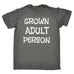 123t Men's Grown Adult Person Funny T-Shirt
