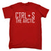 123t Men's CTRL + S The Arctic Funny T-Shirt