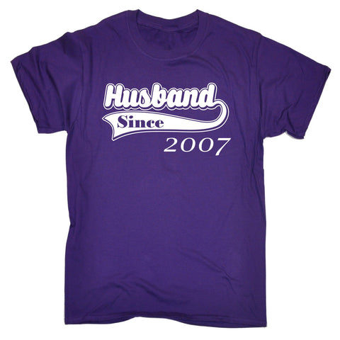 123t Men's Husband Since Design Funny T-Shirt