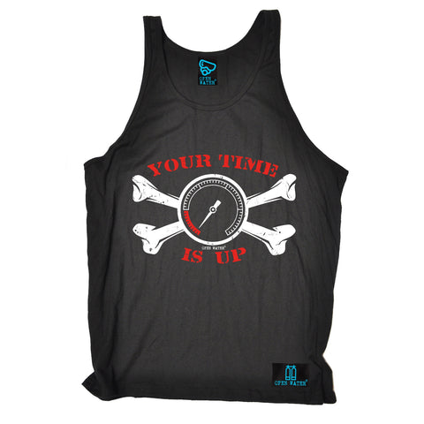 Open Water Your Time Is Up Scuba Diving Vest Top
