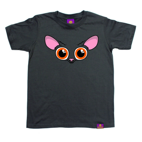 Ani-Mates Bush Baby Animals Kids T-Shirt - Fun Clothes Tees Boys Girls Tops