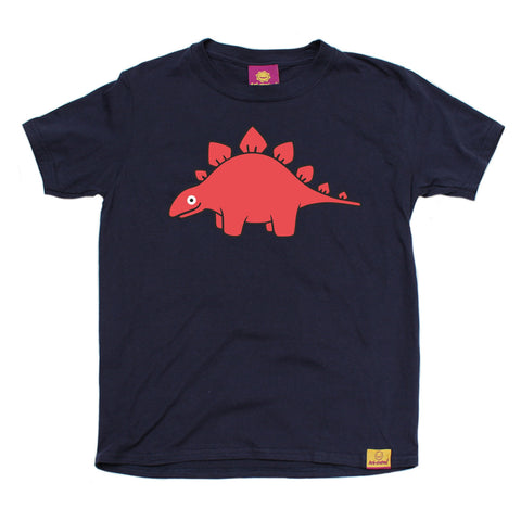 Ani-Mates Kids Stegosaurus Dinosaur T-Shirt