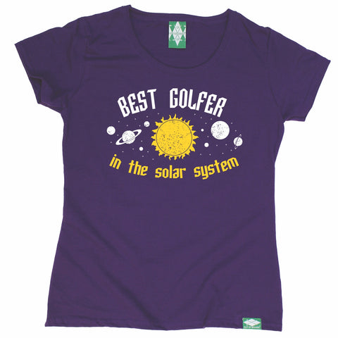 Out Of Bounds Women's Best Golfer In The Solar System Golfing T-Shirt