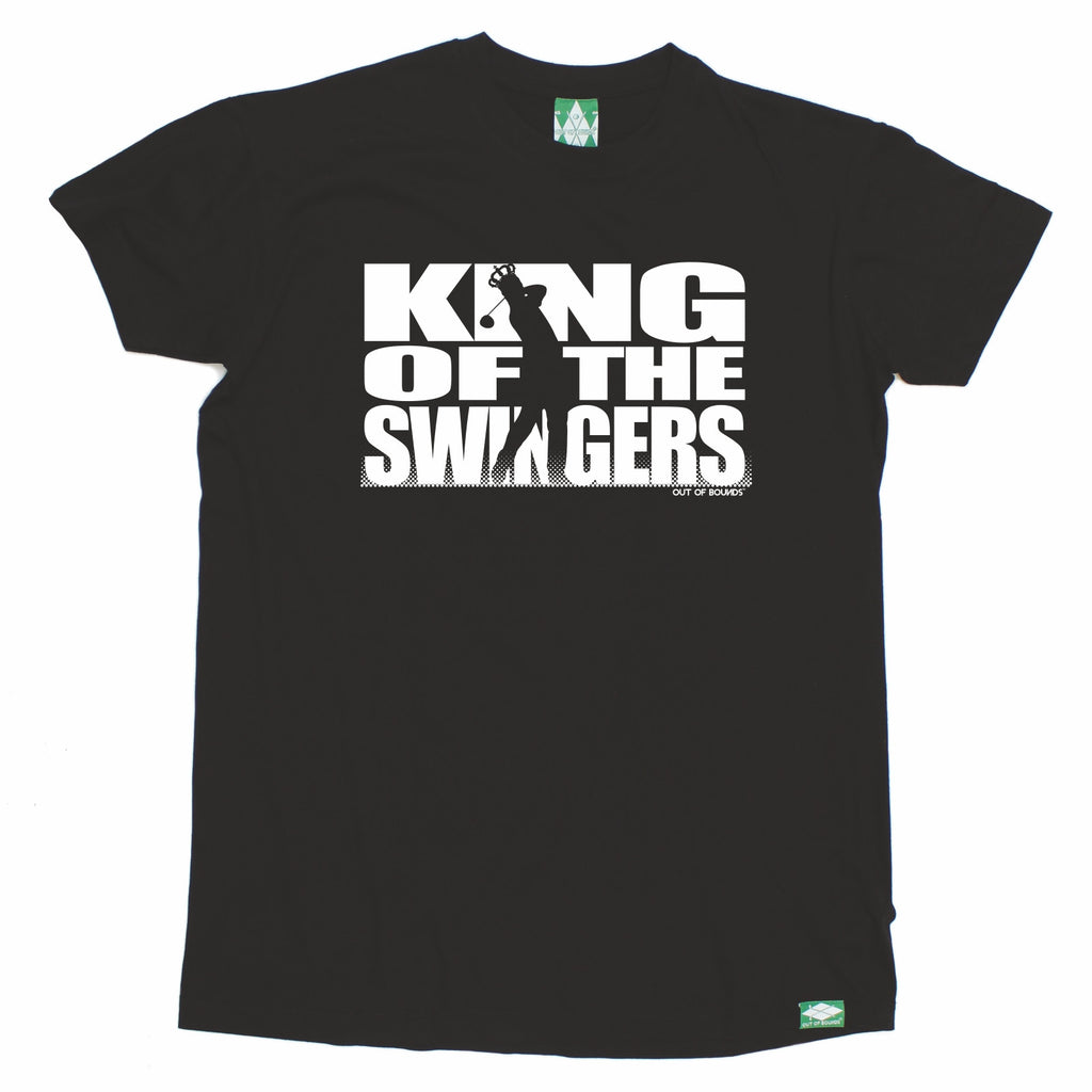 Out Of Bounds Men's King Of The Swingers Golf Golfing T-Shirt