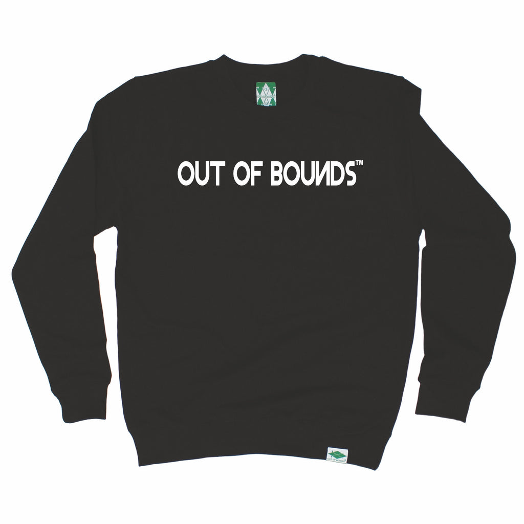 Out Of Bounds OOB Brand Text Logo Golfing Sweatshirt