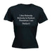 123t Women's I Am Nobody Nobody Is Perfect Therefore I Am Perfect Funny T-Shirt