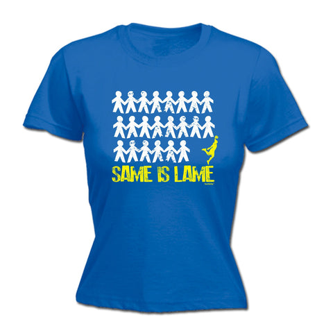 123t Women's Same Is Lame Basketball Funny T-Shirt