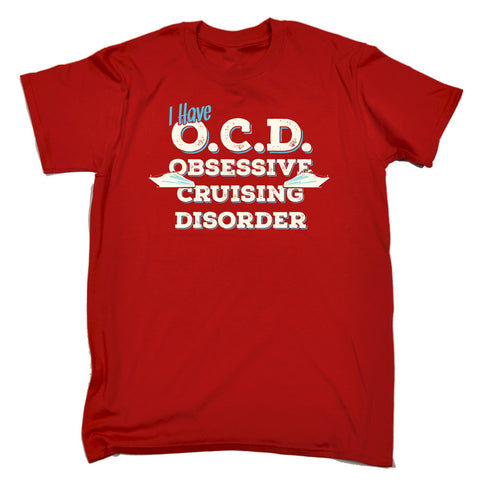 123t Men's I Have OCD Obsessive Cruising Disorder Funny T-Shirt