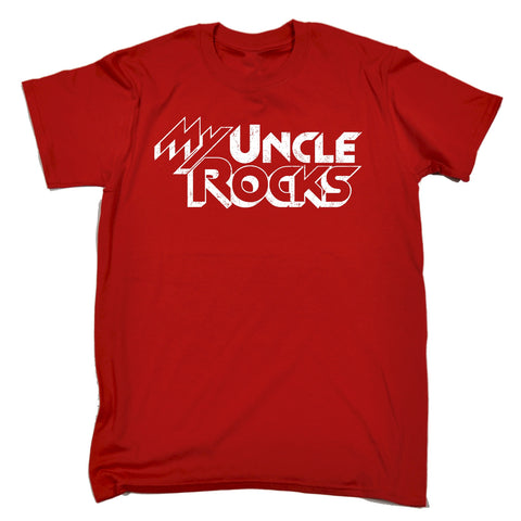 123t Men's My Uncle Rocks Funny T-Shirt