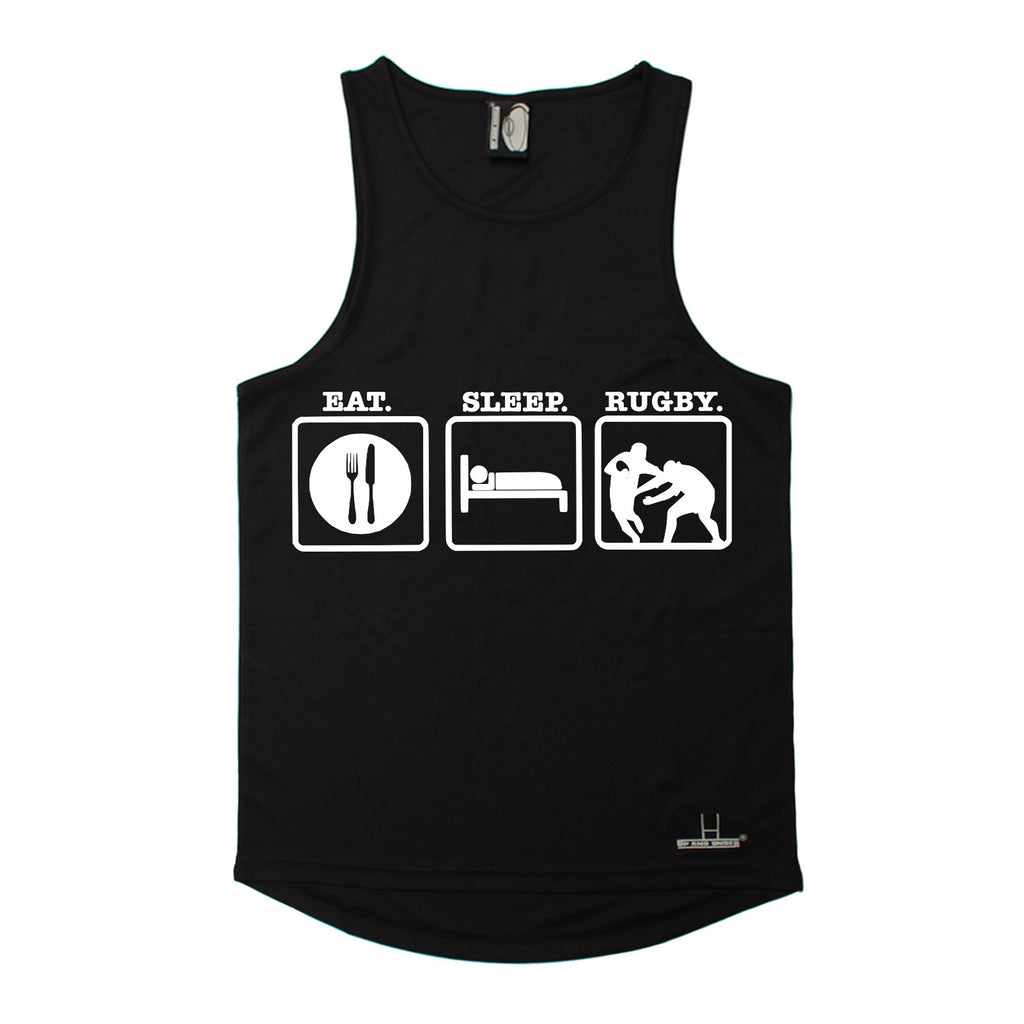 Up And Under Eat Sleep Rugby Men's Training Vest