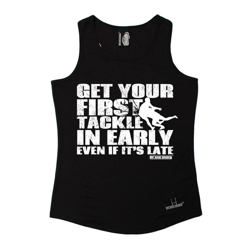 Up And Under Get Your First Tackle In Early Late Rugby Girlie Training Vest