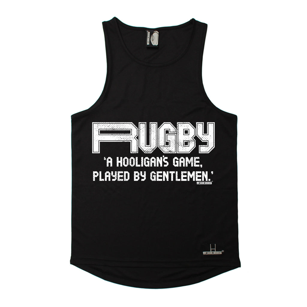 Up And Under A Hooligan's Game Played By Gentlemen Rugby Men's Training Vest