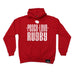 Up And Under Peace Love Rugby Hoodie