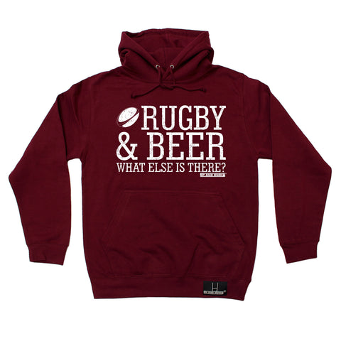 Up And Under Rugby & Beer What Else Is There Hoodie