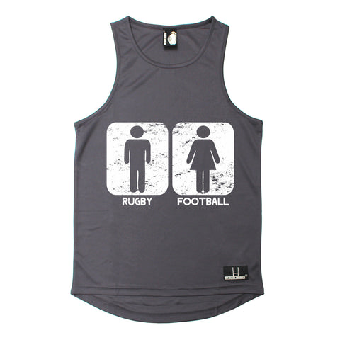 Up And Under Rugby Vs Football Men's Training Vest