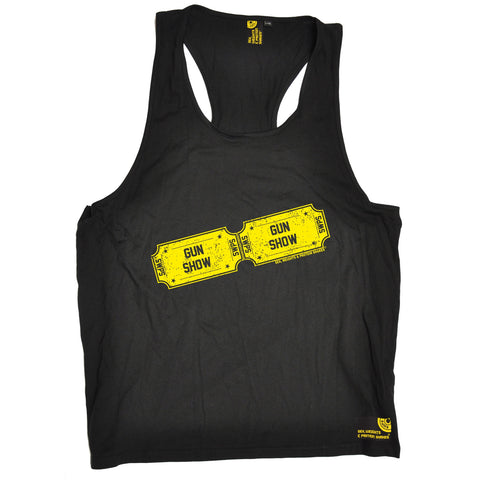 Sex Weights and Protein Shakes Gun Show Sex Weights And Protein Shakes Gym Men's Tank Top