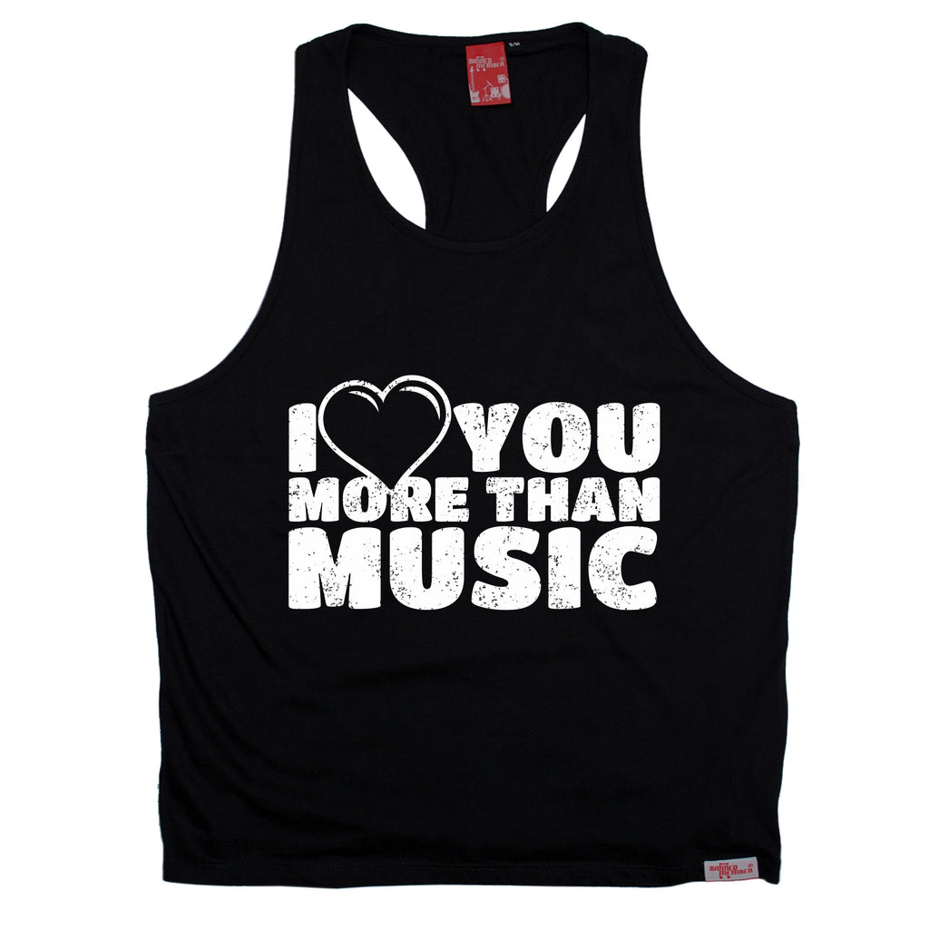 Banned Member I Love You More Than Music Men's Tank Top
