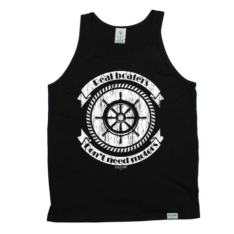 Ocean Bound Real Boaters Don't Need Motors Vest Top