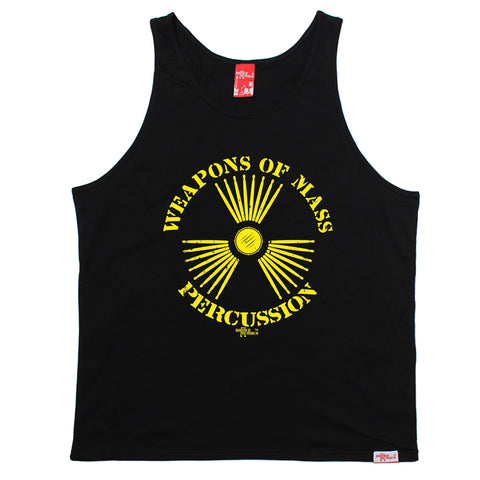 Banned Member Weapons Of Mass Percussion Band Vest Top